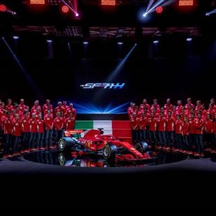F1: presentata la nuova monoposto della Ferrari; si chiama SF71H