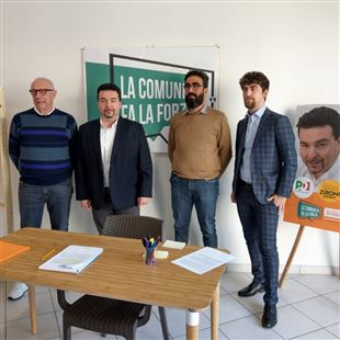 Luigi Zironi: al via alla campagna elettorale del candidato a sindaco per il centrosinistra 