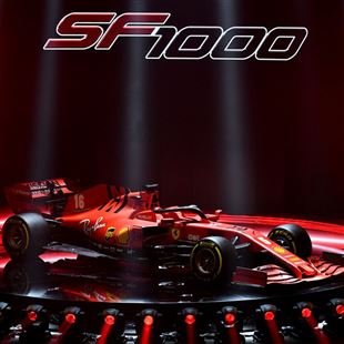 La Ferrari è pronta per la nuova stagione: la SF1000 scalda il motore