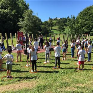 Saluto prima delle vacanze estive al parco Ferrari per le classi quinte