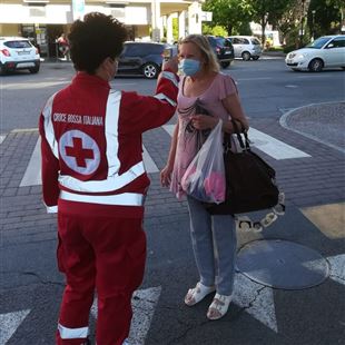 Mercato, Croce Rossa in campo da tre mesi per tutelare la salute della popolazione 