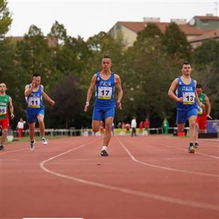 Andrea Piacentini oro nei 100 m e nella 4x100 ai SUDS Open EuroTriGames 2021
