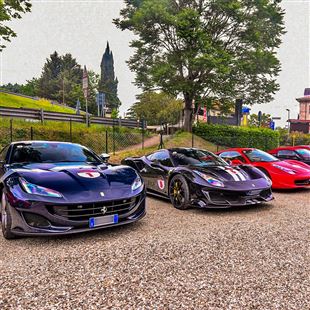 Supercars in piazza Libertà domenica mattina per un evento benefico