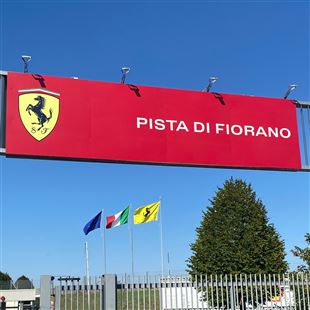Due giorni di test Ferrari sul circuito di Fiorano