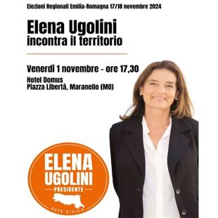 Elezioni regionali: a Maranello un incontro con la candidata del centrodestra Ugolini