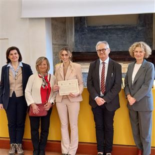 Alla dottoressa Sara Messori il quinto Premio di Laurea Andrea Gilioli