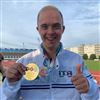 Andrea Piacentini da favola: quattro medaglie d’oro ai mondiali di Praga